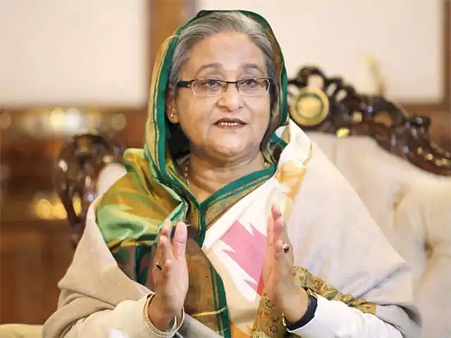 PTI : Bangladesh Prime Minister Sheikh Hasina |